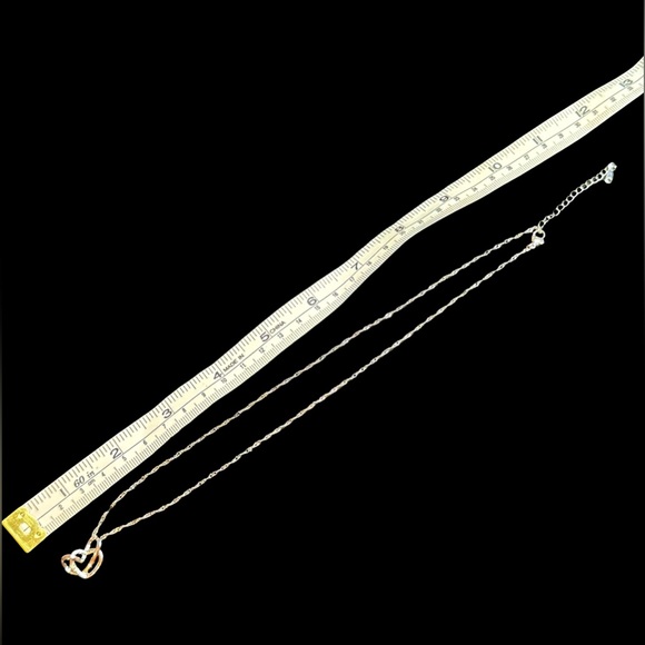 🆕 Silver Necklace Tidal Embrace Wve - Picture 3 of 3